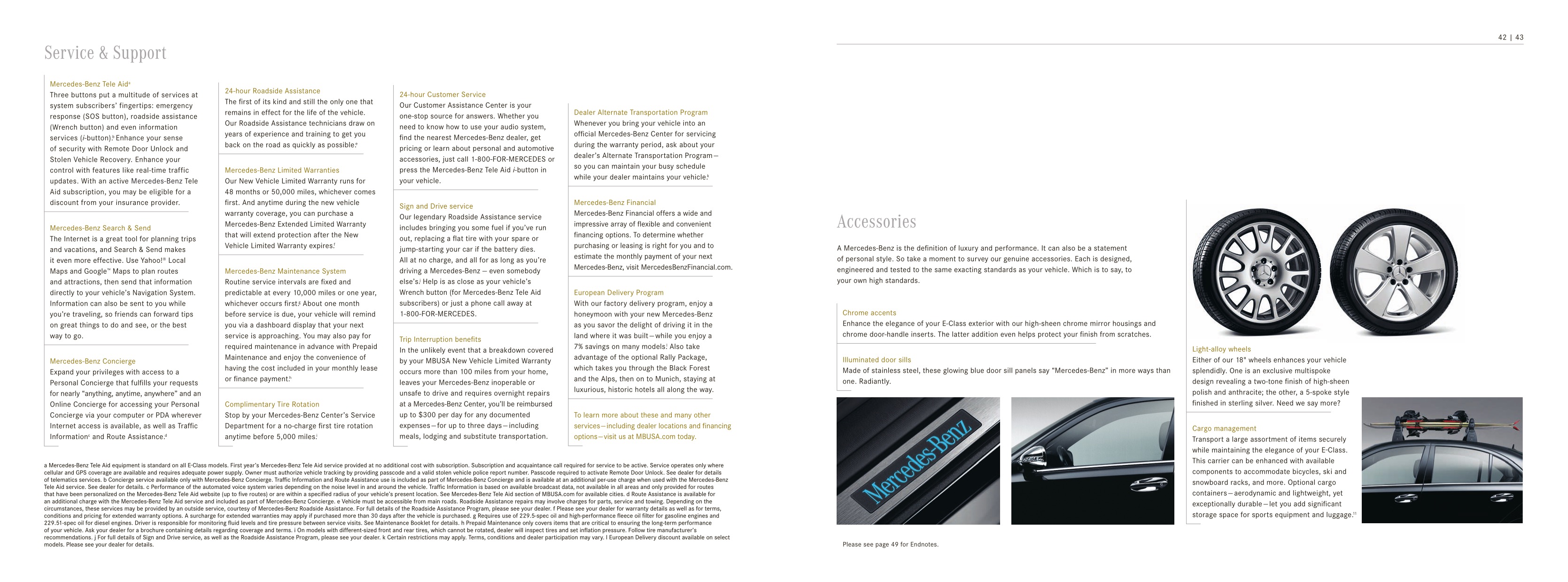 2009 Mercedes-Benz E-Class Brochure Page 14